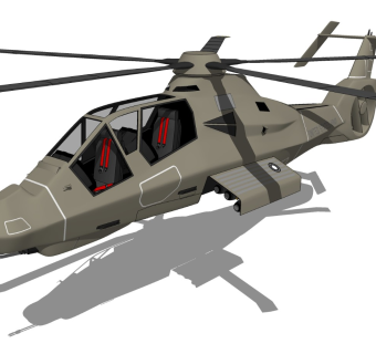 超精细直升机模型 Helicopter (33)